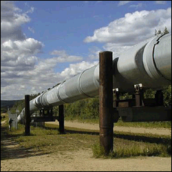 pipeline leak detection with PLC and computer