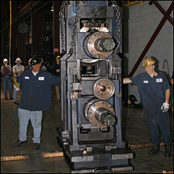 Steel tubing mill equipment